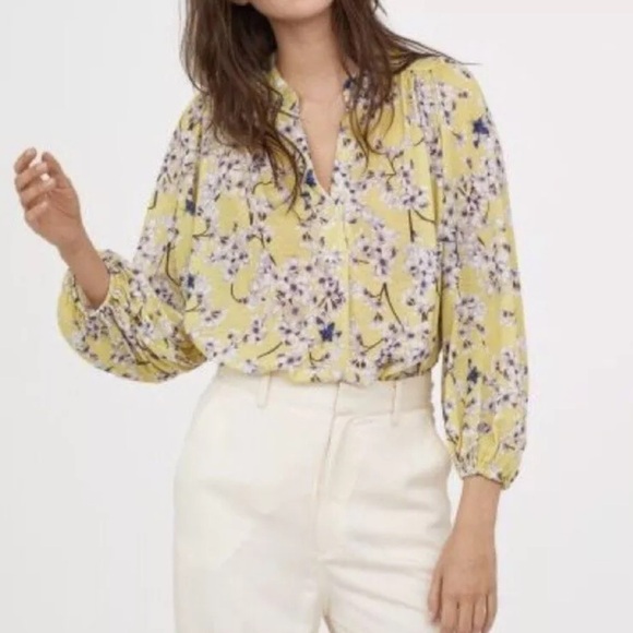 Anna Glover x H&M floral blouse - Picture 1 of 8